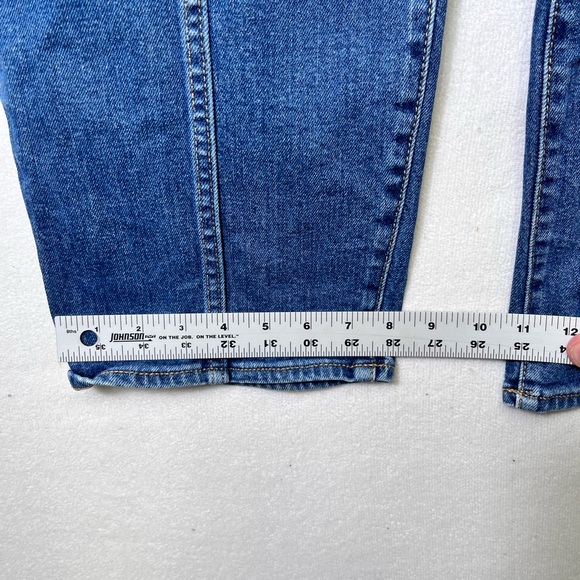 Old Navy High Rise OG Loose Fit Jeans Womens 10 Blue Stretch Denim Cute 2437 - Picture 7 of 9
